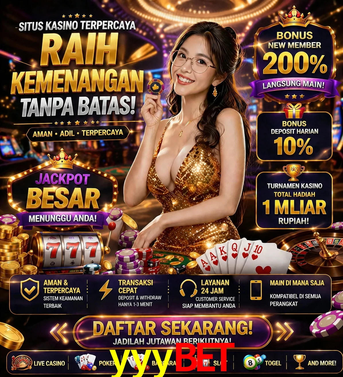Roleta e blackjack yyybet